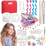 SEMKOTREE Hair Bedazzler Kit, Glitzersteine Haare Maschine mit 630 Hair...