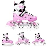 Nils Extreme Inline Skates 4in1 - Schlittschuhe Kinder - Inliner für...