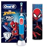 Oral-B Pro Kids Spiderman Elektrische Zahnbürste/Electric Toothbrush,...