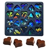 IWIDYA Holographische Schokoladenform aus Silikon - Wiederverwendbare...