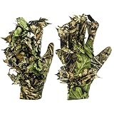 GUGULUZA 3D Camouflage Handschuhe Tarnung Jagdhandschuhe Tarnhandschuhe