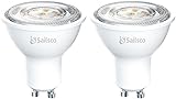 Sailsco Klasse A GU10 LED Warmweiss Lampe,3.3W 600LM 2700K LED GU10...