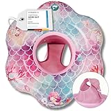 EDWEKIN® Premium Baby Schwimmring Meerjungfrau – Schwimmsitz für Babys...