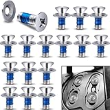 32 Stück Snowboard Binding Screws - Snowboard Bindungsschrauben...