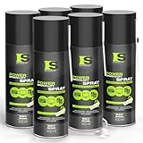 6 x 400ml Spraytive Power Druckluftspray/Druckluftreiniger: Mit 10cm + 50cm...