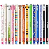 LEGAMI Set mit 14 radierbaren Gelstiften mit thermoempfindlicher...