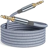 Siwket 3.5mm Aux Kabel 5m, lange Audio Kabel Nylon Klinke auf Klinkenkabel...