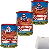 Metten Dicke Sauerländer Bockwurst 5x80g 3er Pack (3x400g Dose) + usy...