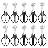 XINMEIWEN 10 Stück Edelstahl Wachteleierschneider Schere Wachteln und...