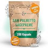 200 Saw Palmetto Kapseln hochdosiert – Sägepalmenextrakt Kapseln 10:1...