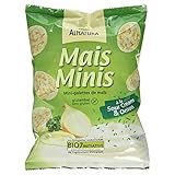 Alnatura Bio Mais Minis á la Sour Cream und Onion, 50g