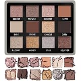 Lamora Smokey Eyes Lidschatten Palette Nudetöne - Vegane Schimmer Nude...