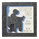 Zettelbox Mit Stifthalter Magnetisch „Kreativer -Timer – Badezimmerdeko...
