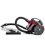 Pet Hair Turbo Tool Beutelloser Zylinder-Staubsauger – 2600 W...