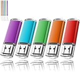 EASTBULL USB Stick 16GB USB 3.0 5 stück Mehrfarbig Speicherstick USB...