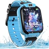 kaacly Smartwatch Kinder, Kinder Smartwatch Telefon mit GPS,SOS,Wecker,IP68...