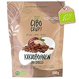 Kakaobohnen Roh Bio - 500g. Rohe Kakaobohnen Ungeröstet zum Essen aus...
