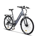 nakxus 26M208 E-Bike, Elektrofahrrad 26'' Trekkingrad E-Cityrad mit 36V...