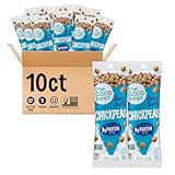 The Good Bean Knusprige Kichererbsen – Meersalz – (10er-Packung) 40 ml...