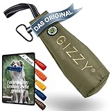 GIZZY® DAS ORIGINAL I Futterdummy Hunde I Robuster Hunde Futterbeutel für...