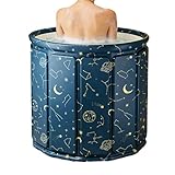 Tragbare Badewanne - 2000g PVC rutschfeste leichte Eiswanne | Unabhängige...