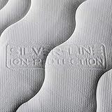 Premium Comfort Wasserbettbezug Silver-Line ION Protection mittig teilbar -...