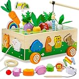 MutoToy® Montessori Spielzeug ab 1 Jahr, 6 in 1 Multifunktionale...