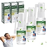 Landrain 3 Stück 30 ml Herbal Lung Cleansing Spray, Herbal Breath...