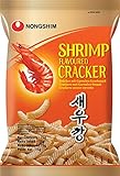Nong Shim Shrimp Flavoured Cracker – Knusprige Krabbencracker Seawu Kang...