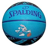 Spalding Space Jam Tune Squad Bugs Ball 84605Z, Unisex basketballs, Blue, 5...