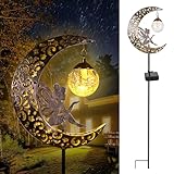 Axafnev Solarlampen für Außen Gartendeko für Draußen Wetterfest Upgrade...