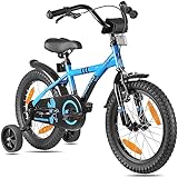 PROMETHEUS BICYCLES Kinderfahrrad 16 Zoll ab 5 Jahren - Kinder Fahrrad...