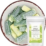 Saliamo | Frucht-Bonbon - Waldmeister Vanille Bonbons - 200g - Retro...