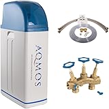 Aqmos R2D2-48 Wasserenthärtungsanlage mit Anschlussset 1' und Montageblock...