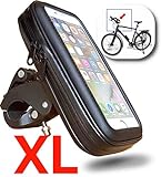 FT18-XL Handyhalterung Schutzhülle mit Kabelführung für Fahrrad...