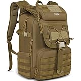 YOREPEK Army Rucksack Herren 50L, Wanderrucksack Military Outdoor Groß...