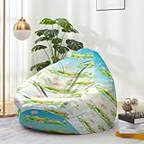 Hiseng Sitzsack Bezug Ohne Füllung S M L XL XXL Sitzsack Kuscheltiere...