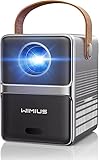 Mini Beamer【Elektrischer Fokus】Beamer WiFi Bluetooth, 15000Lumen 1080P...