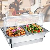 Speisenwärmer aus Edelstahl, 9 l, kommerzielles Buffet-Servierset für...