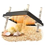 Küken Wärmeplatte, Verstellbare Wärmeplatte Comfort für Küken 10*10in,...