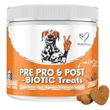 NutriPaw Prä,Post & Probiotische Leckerlis für Hunde - Darm- &...