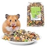 Nobleza - (500g) Hamsterfutter Ausgewogen, Hauptfutter für Hamster mit...