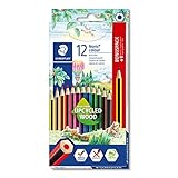 STAEDTLER Buntstifte Noris colour, rutschfeste Soft-Oberfläche, hohe...