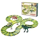 Dinosaurierbahn, Dinosaurier-Rennbahn - Flexibles...