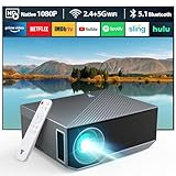 CoolEeve 20000 Lumen Bluetooth Beamer Full HD 1080P Unterstützt, 5G WiFi...