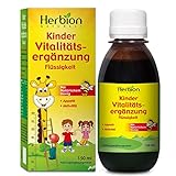 Herbion Naturals Vitalitäts-Sirup für Kinder, fördert Wachstum und...