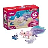 SCHLEICH BAYALA | Axolotl Mama und Babys 42628 | detailgetreue Figuren |...