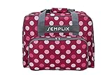 SEMPLIX Nähmaschinentasche Polka Dots 45x34x24 | stabile Transport und...