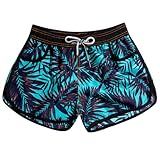 LYRIKER Badehose Damen Swim Bade Shorts Badeshorts High Waist Schwimmhose...