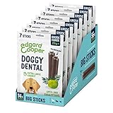 Edgard & Cooper Snacks 56 Dental Stick für große Hunde Natural 8x7...